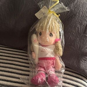 1997 Precious Moments Softball Player Doll - Sadie